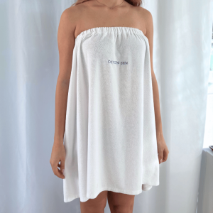 Cosmetic branded robe